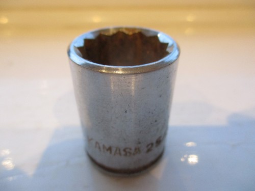 KAMASA 25/32" AF English Imperial SOCKET - 1/2" DRIVE - Chrome Vanadium