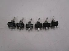 CARLING TECHNOLOGIES 10 AMP TOGGLE SWITCH (SET OF 6) MARINE BOAT