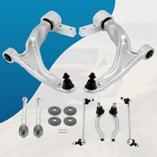 8pcs Front Lower Control Arm w/ Ball Joint Tie Rods Kit For Acura MDX 2007-2013