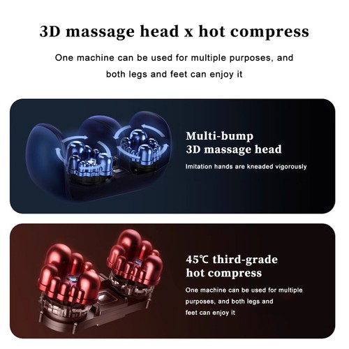 Shiatsu Foot and Leg Massager Machine with Heat Deep Kneading for Circulation - Picture 9 of 18