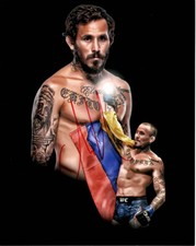 UFC Fighting Championship Marlon Vera Signed Autographed 8x10 Photo COA #15 UFC Fighting Championship Marlon Vera Signed Autographed 8x10 Photo COA #15