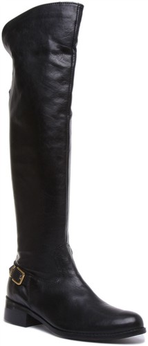 DESIGN Wide Fit - Cady - Bottes d'équitation hauteur genou - Noir