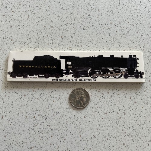 Pennsylvania Twin Tunnels Park Andy Fletcher Locomotive Refrigerator Magnet