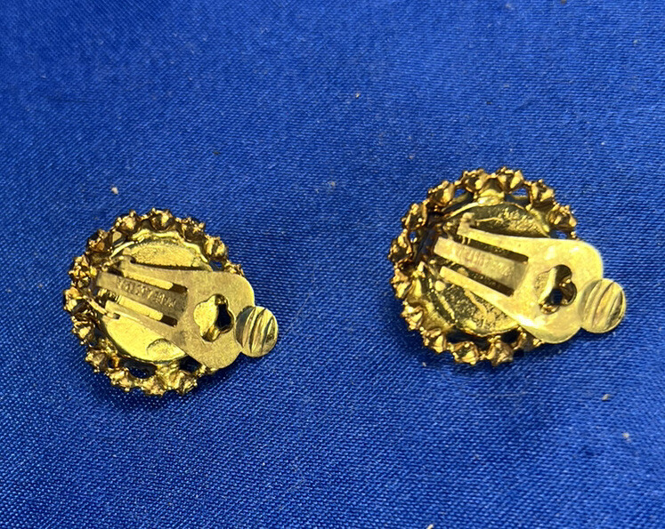 Vintage Ruby Red Signed Austrian Crystal Glass Go… - image 3