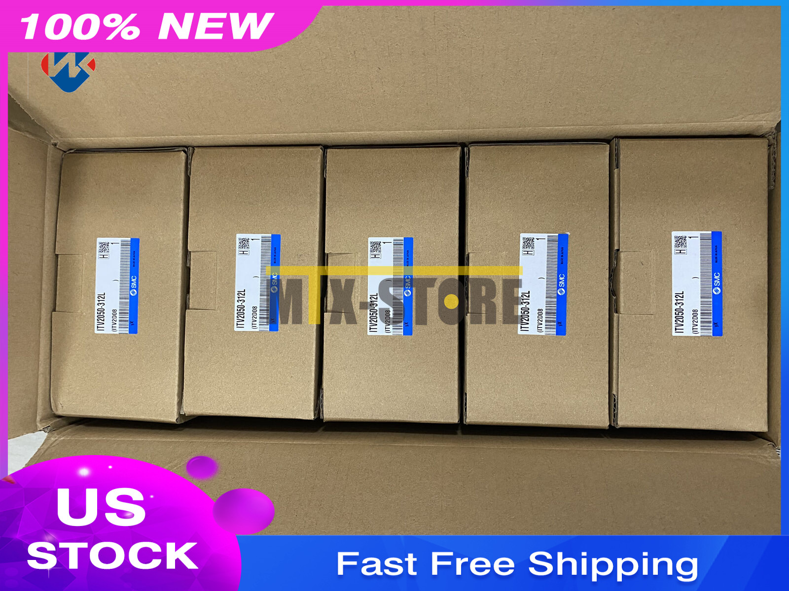 1pcs Brand New SMC Electrical proportional valve ITV2050-312L