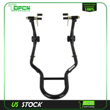 Motorcycle Auto Stand Front Forklift Paddock Hook Swingarm Lift Universal Steel