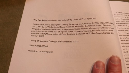 The Far Side Gallery 5 - Paperback By Larson, Gary - Picture 2 of 2