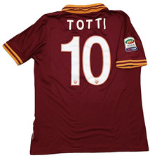 maglia roma TOTTI UNBRAND 2013 2014 Sky Sport jersey XL Home vintage shirt