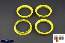 4 x Zentrierringe 72,5 - 66,6 z.B. für Mercedes RH Artec ICW ASA R20