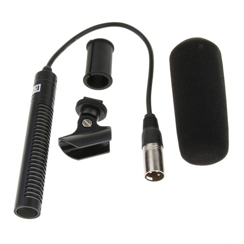 Unidirectional Condenser Microphone Shotgun Interview Mic for DV Camcorder - Picture 6 of 8