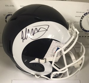 todd gurley signed football