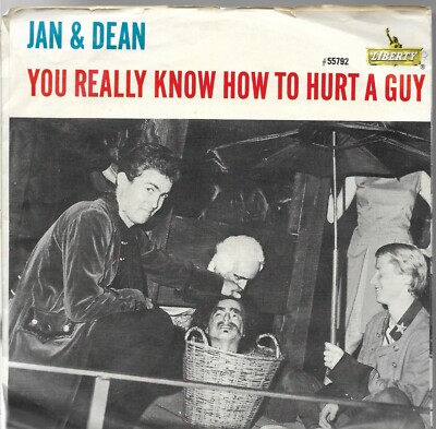 You Really Know How To Hurt, It's As Easy * by Jan & Dean (7'' w/ PS, 1965)  VG+
