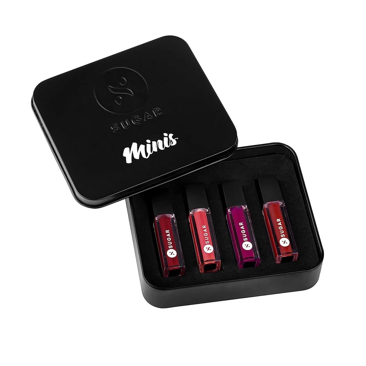 Sugar Cosmetics Smudge Me Not Liquid Mini Lipstick For Makeup Set
