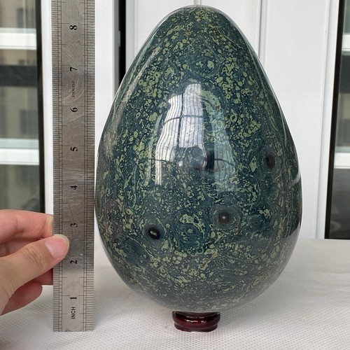5360g Natural Eye Green Kambaba Jasper Egg Crystal Mineral Healing - Picture 12 of 12