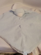 Angel Dear Blue Lamb Sheep Soft Closed Eyes Security Blanket Baby Lovey LN