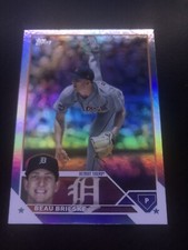 2023 Series 1 Base Rainbow Foil #184 Beau Brieske Detroit Tigers