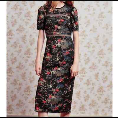 Urban Outfitters Emma Marie Lace Trim Midi Dress | eBay