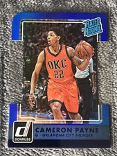 Cameron Payne 2015-16 Donruss RC #233 Blue Die Cut /22