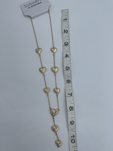 SUGARFIX BaubleBar Nickel Free Necklace NWT Gold - Picture 3 of 12
