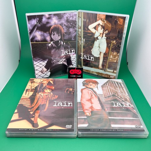 Lain Serial Experiments - Volume 1-4 - komplette Serie m. Booklets / Anime / DVD