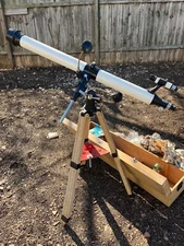 telescope astronomical Sans and Streiffe 1960s