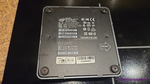 Intel NUC7i3BNK Intel Core i3 8GB RAM 256GB M.2 Mini NUC PC Windows 11 Pro - Afbeelding 6 van 12