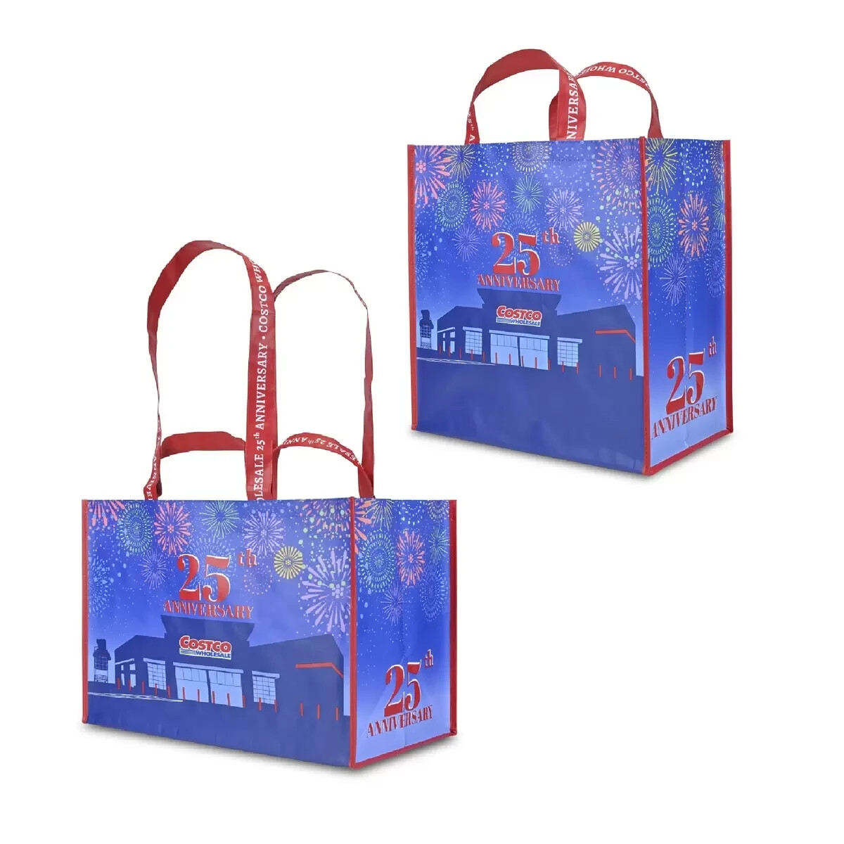 Costco Shopping Bag Set 25th Anniversary of Japan Landing