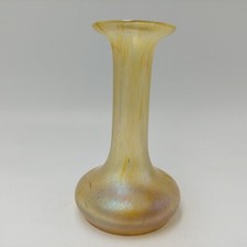 Antique Loetz Papillon Candia Iridescent Art Nouveau Bohemian Art Glass Vase