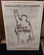 RAGE AGAINST THE MACHINE POSTER NEW 2023 RARE COLLECTIBLE OOP LIVE