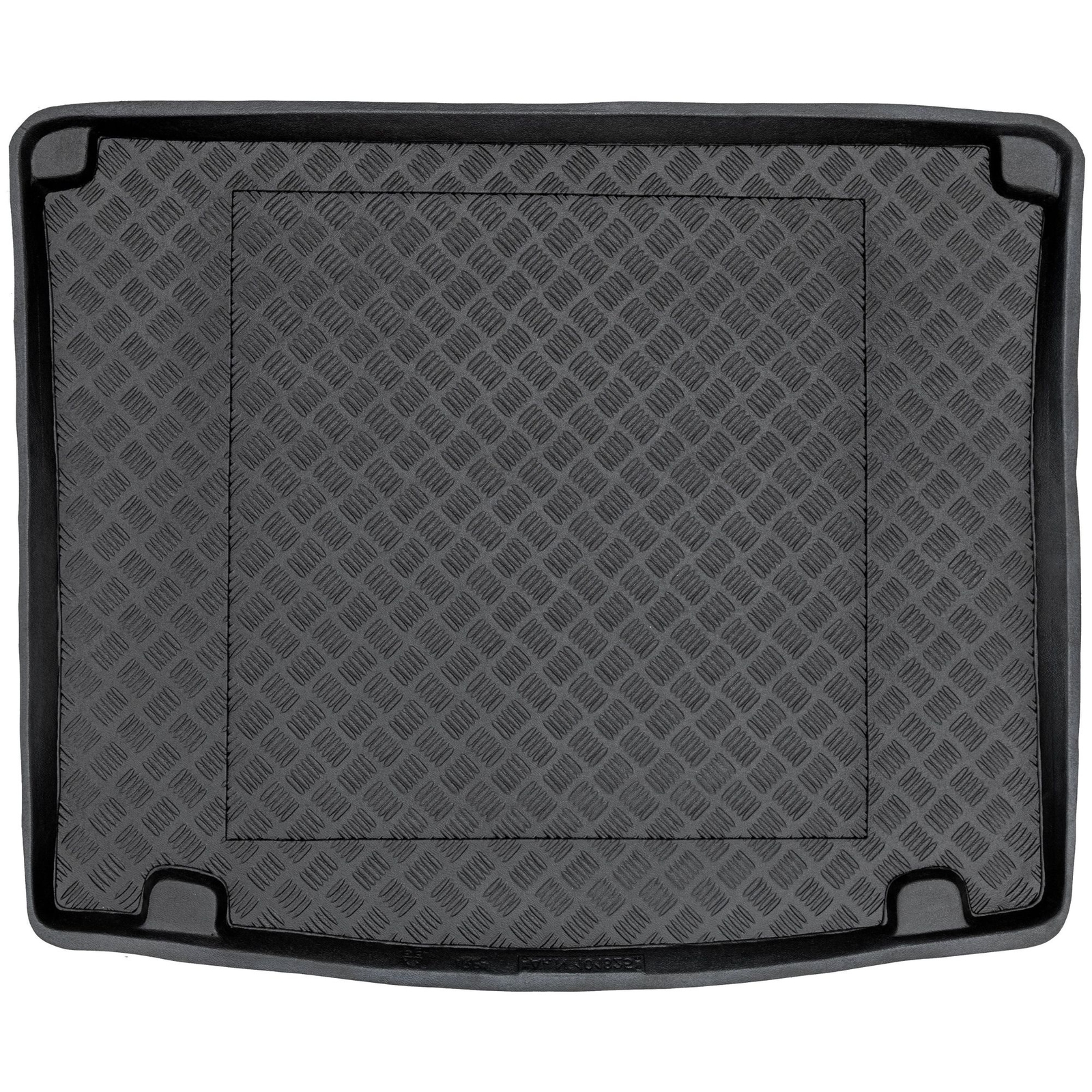 Tapis de coffre haut de gamme Rezaw-Plast sur mesure en PVC pour Caddy IV 2015