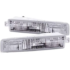 Anzo 511012 Parking Turn Signal Light Lamp Chrome Clear for 1997-2001 Prelude