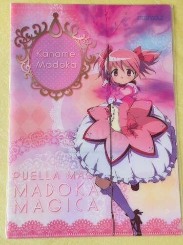 Kaname Madoka A4 Clear File Puella Magi Magica Lawson Limited - Picture 1 of 2