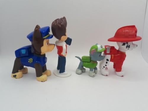 Spielzeug Konvolut Paw Patrol Figuren - Ryder Chase Marshall Rocky 2" Spielfiguren - sehr guter Zustand C - Bild 4 von 12