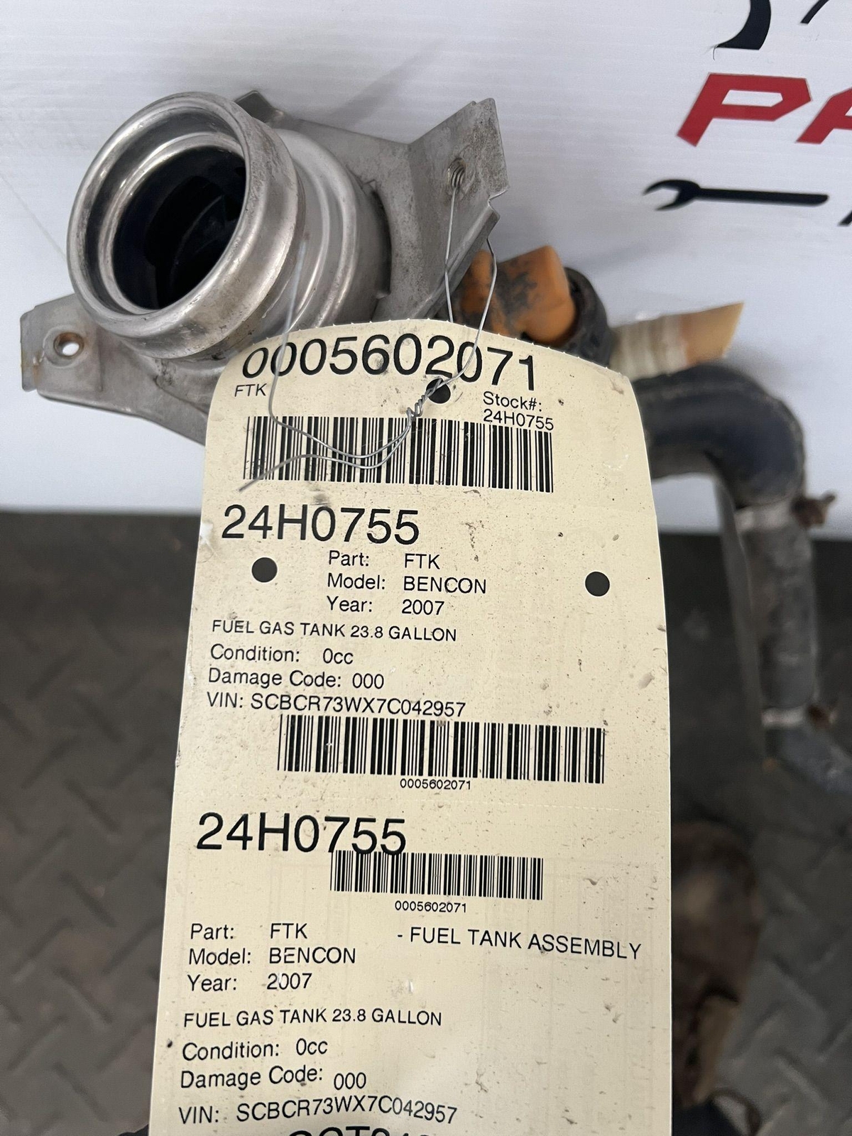 03-10 BENTLEY CONTINENTAL GT FUEL GAS TANK 23.8 GALLON ID 3D0201085N