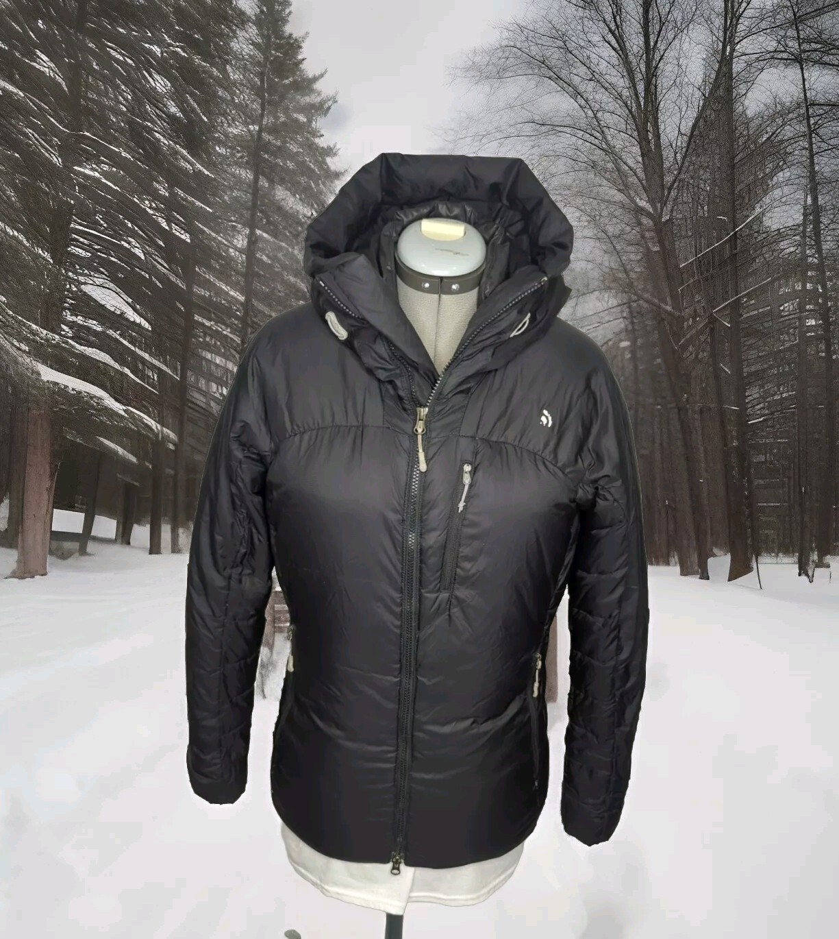 The North Face Summit Series Down Puffer Jacket Coat Winter Hood Ski Women Small