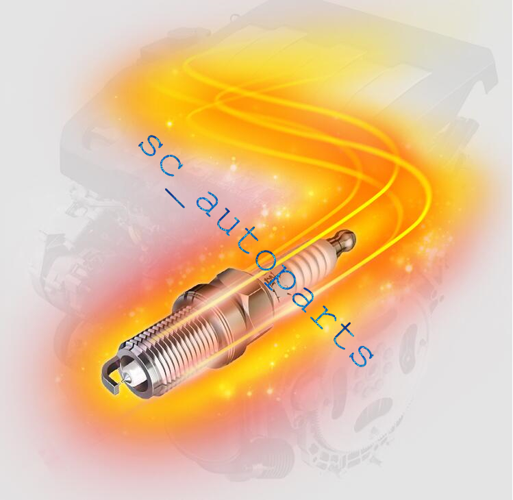 4Pcs Titanium Alloy Ignition Systems Spark Plugs Kit For Toyota Camry