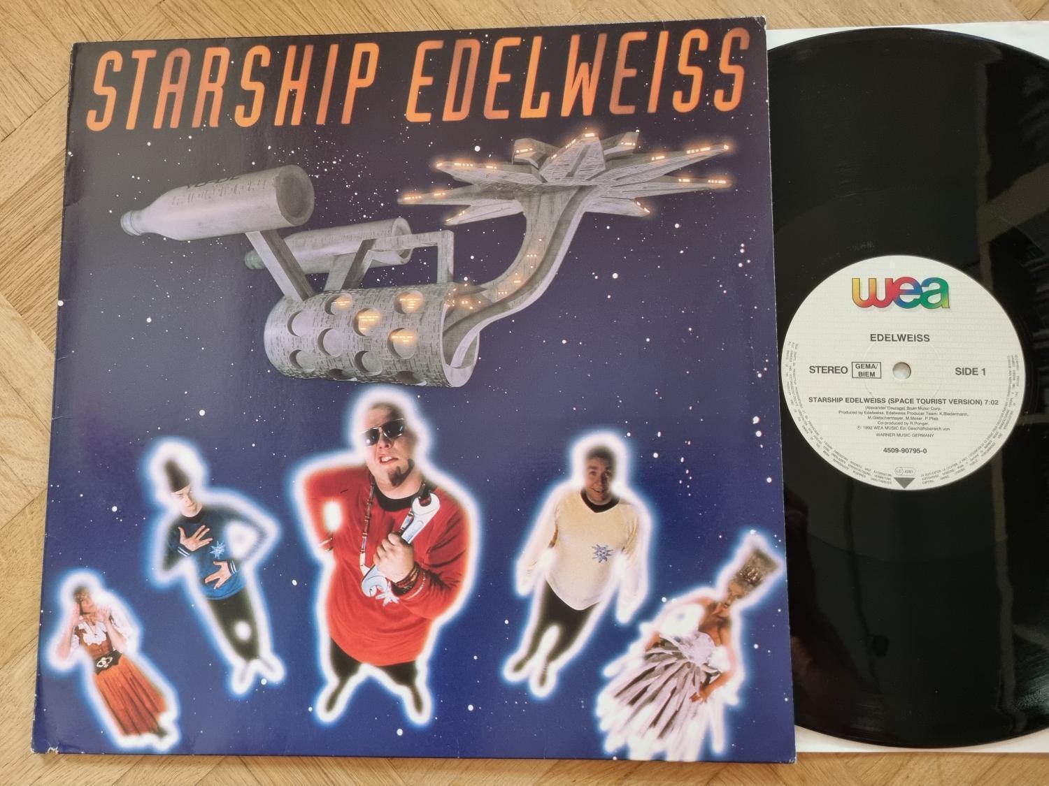 Edelweiss - Starship Edelweiss 12'' Disco Vinyl Germany/ Raumschiff Enterprise