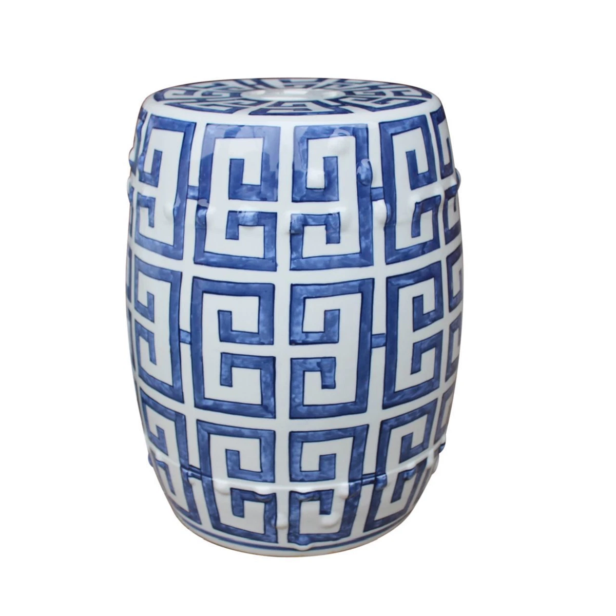 Geometric cheap garden stool