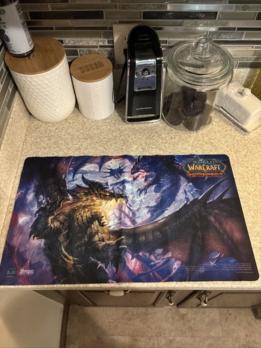 World of Warcraft War Of The Elements & Dragon Playmat And 3 Starter Decks Boxe - Picture 5 of 8