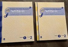 CCSS Common Core State Standards, Write-in Literacy Handbook, Vol 1 & 2–Grade 2