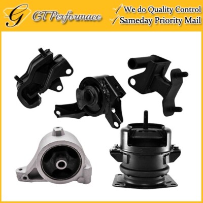 Quality Engine & Trans Mount 5PCS Set for 03-06 Acura MDX/ 06-08 Honda Pilot 4WD