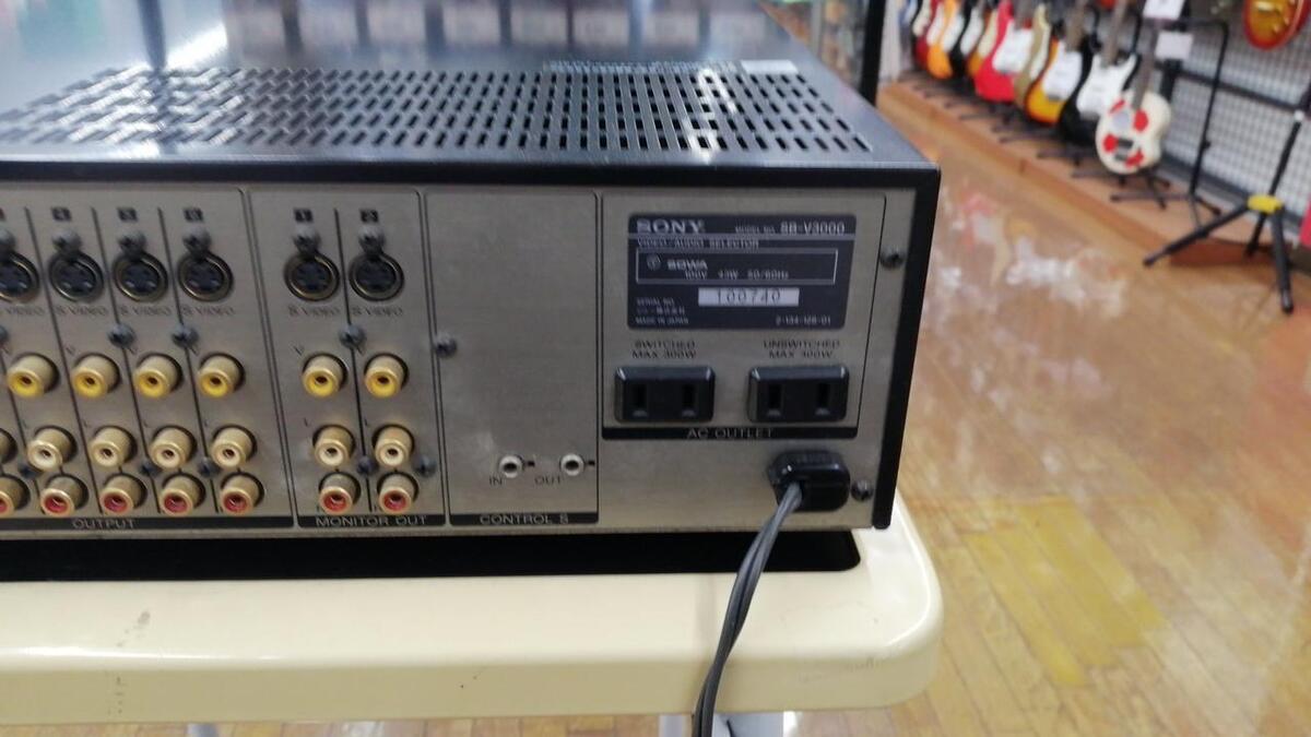 【希少】SONY AVセレクター SB-V3000 Sony SB-V3000 AV System Selector Video Audio Stereo 100V