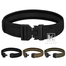 KRYDEX Tactical Thigh Strap Elastic Leg Strap 1.5" Quick Release Magnetic Buckle