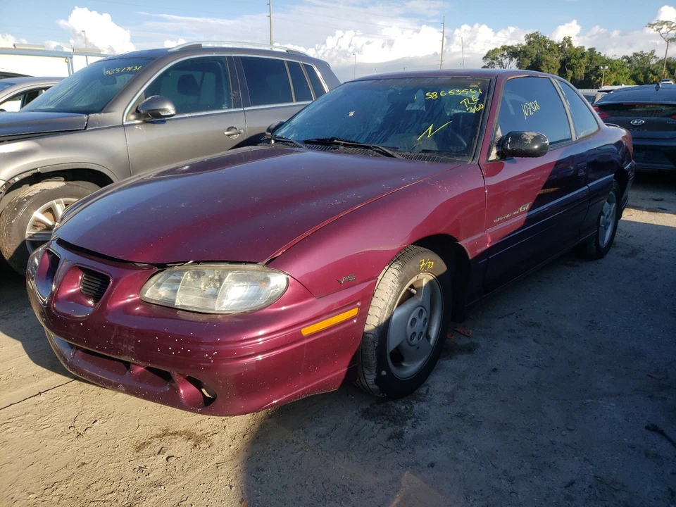 Skylark, Grand AM, Achieva, 2 puertas: 1992-1998, puerta delantera izquierda vidrio, tintado Foto 3 de 4