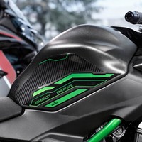 3D Gel Aufkleber Motorrad Seiten Tank Shutz Kompatibel Mit Kawasaki Z 650 2024