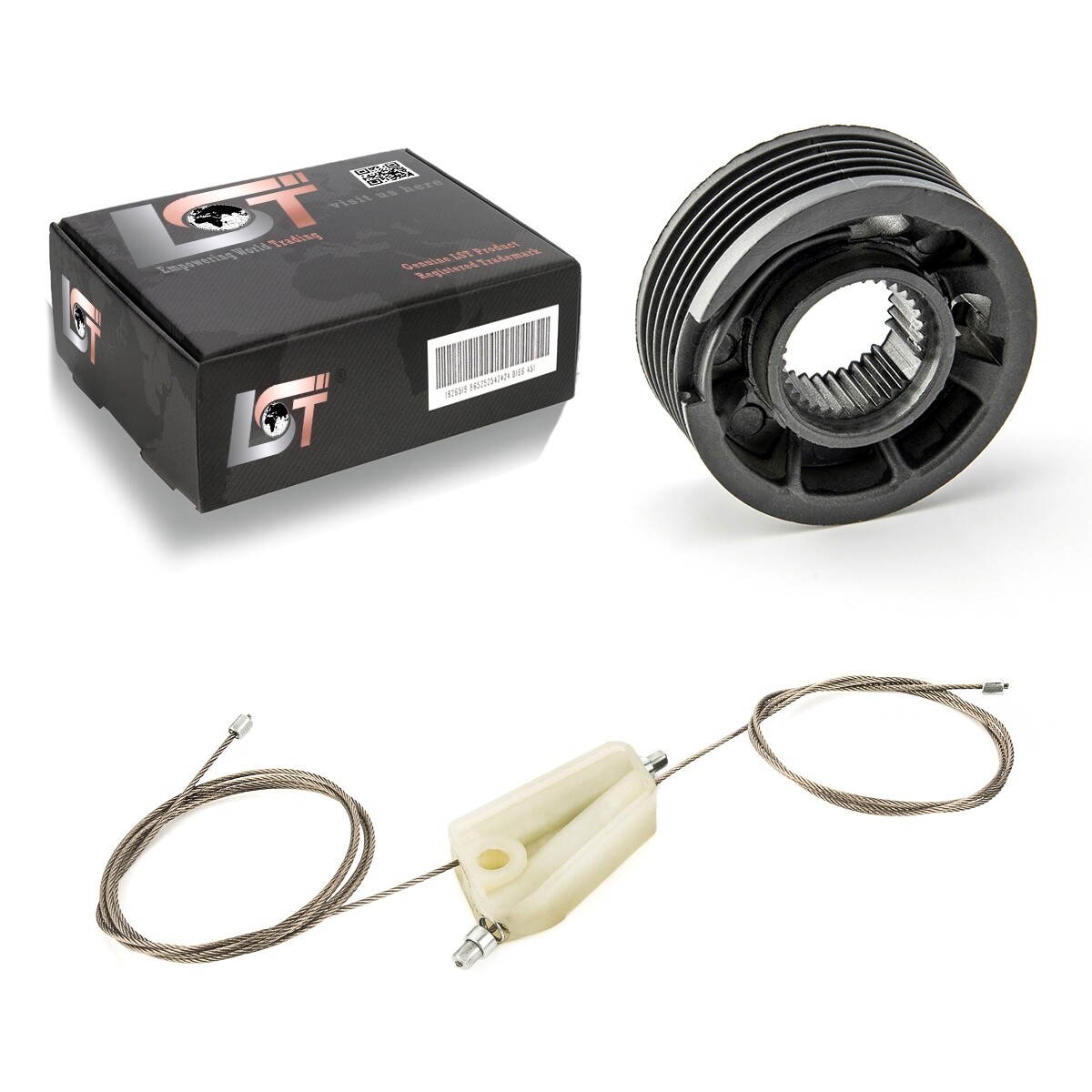 Electric Window Regulator Repair Kit Cable Roller Rear for MINI CABRIO R52 R57