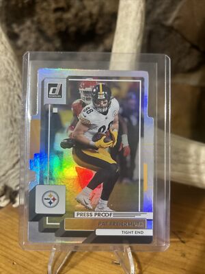 2022 Panini Donruss Pat Freiermuth Press Proof Die Cut /75