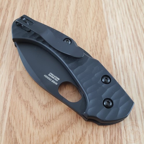 Fox Zero 2.0 Lockback Folding Knife 2.75" Becut Steel Blade Black FRN Handle - Picture 10 of 12