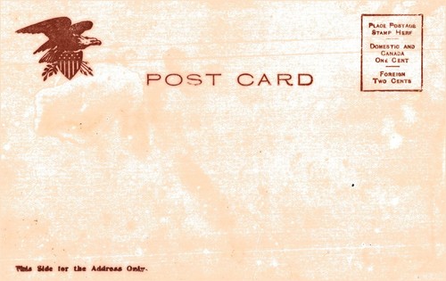 Präsident Roosevelt und Familie, Roosevelt Postkarte - Bild 2 von 2