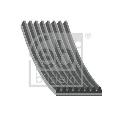 FEBI BILSTEIN 29046 V-Ribbed Belt 1075mm Length 8 Ribs Belt Drive Fits VOLVO